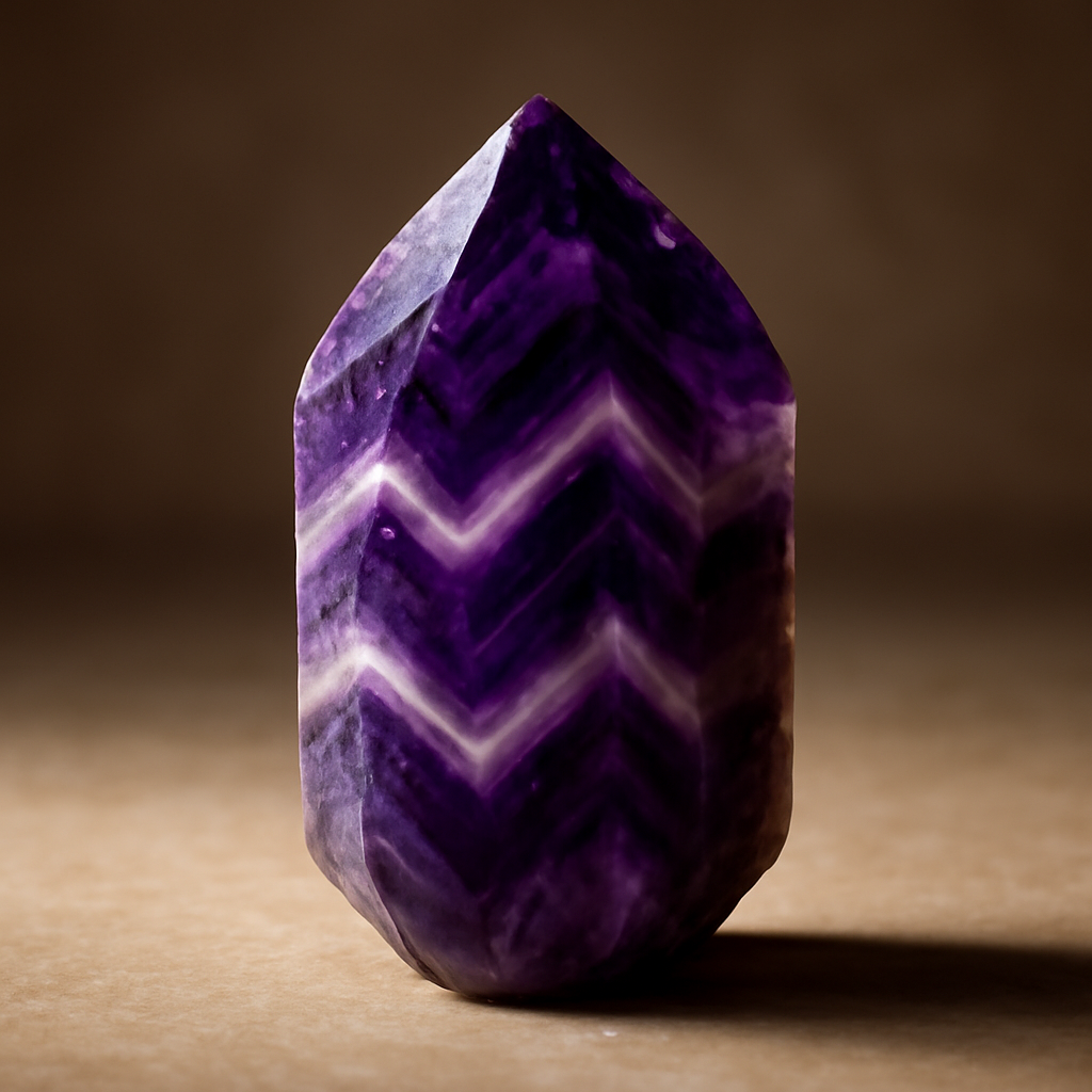Cristal Ametista Chevron