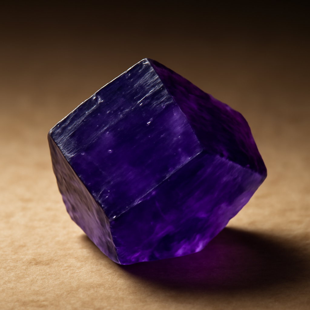 Cristal Fluorita Roxa