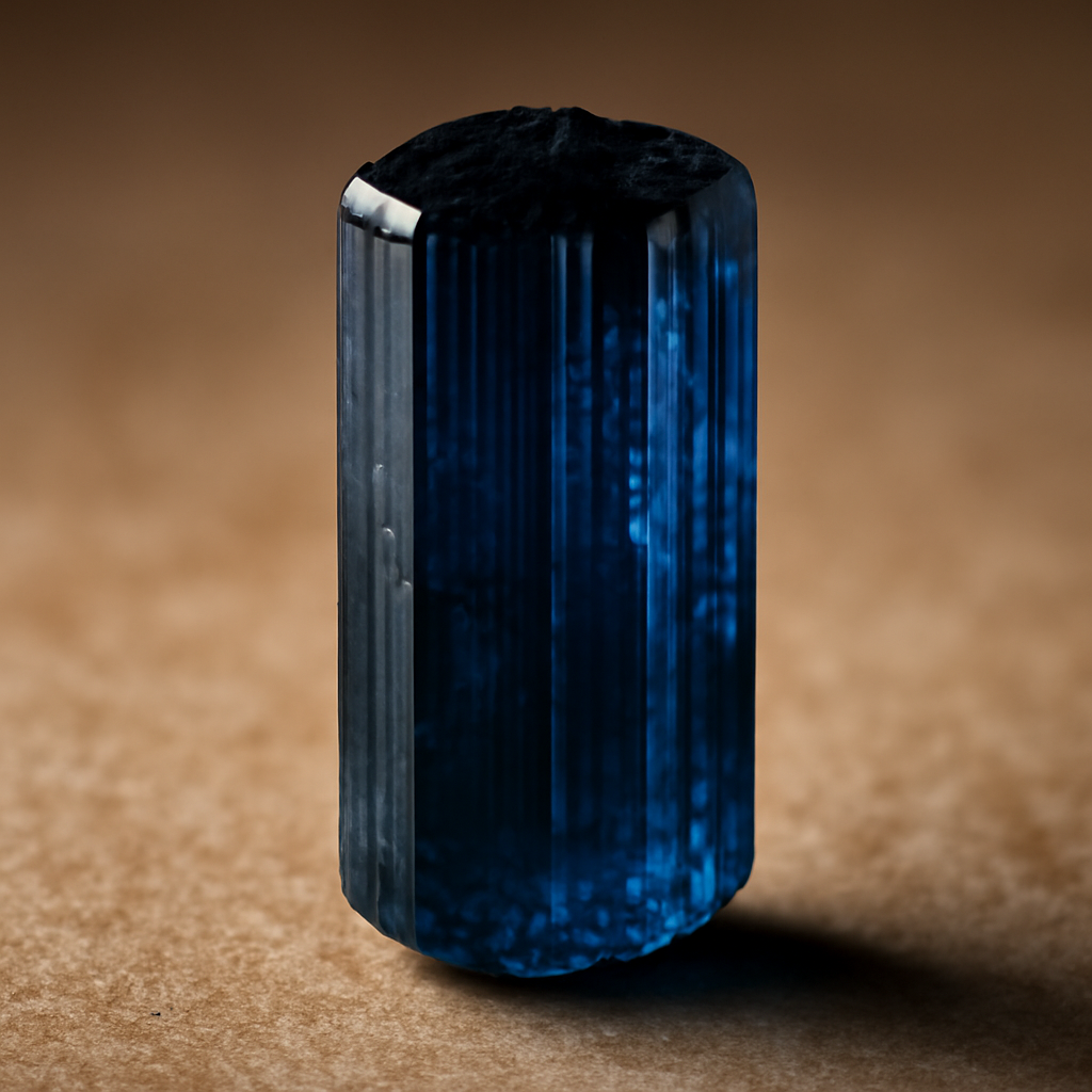 Cristal Indicolita (Turmalina Azul)