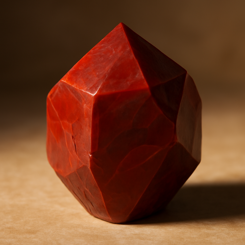Cristal Jaspe Vermelho