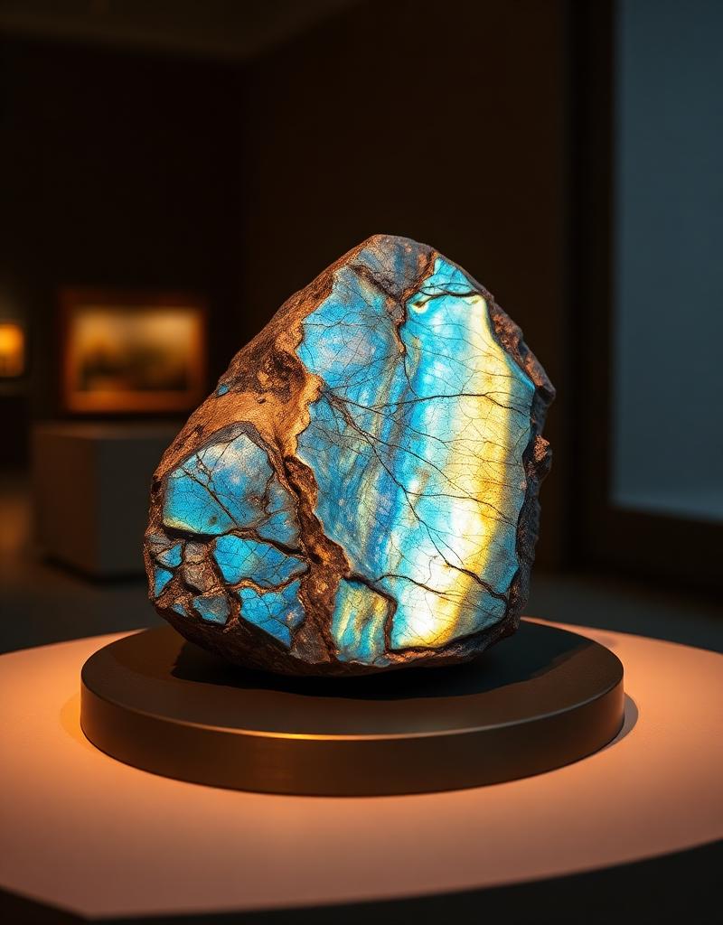 Cristal Labradorita