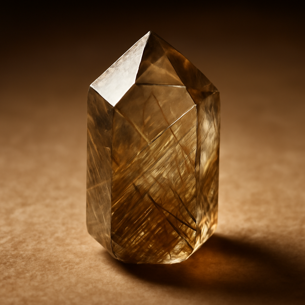 Cristal Quartzo Rutilado