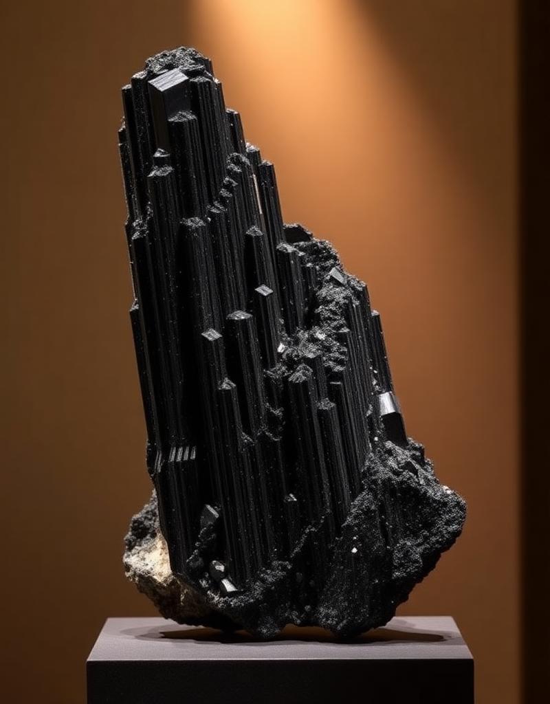 Cristal Turmalina Negra